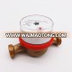 Single Jet brass Water Meter